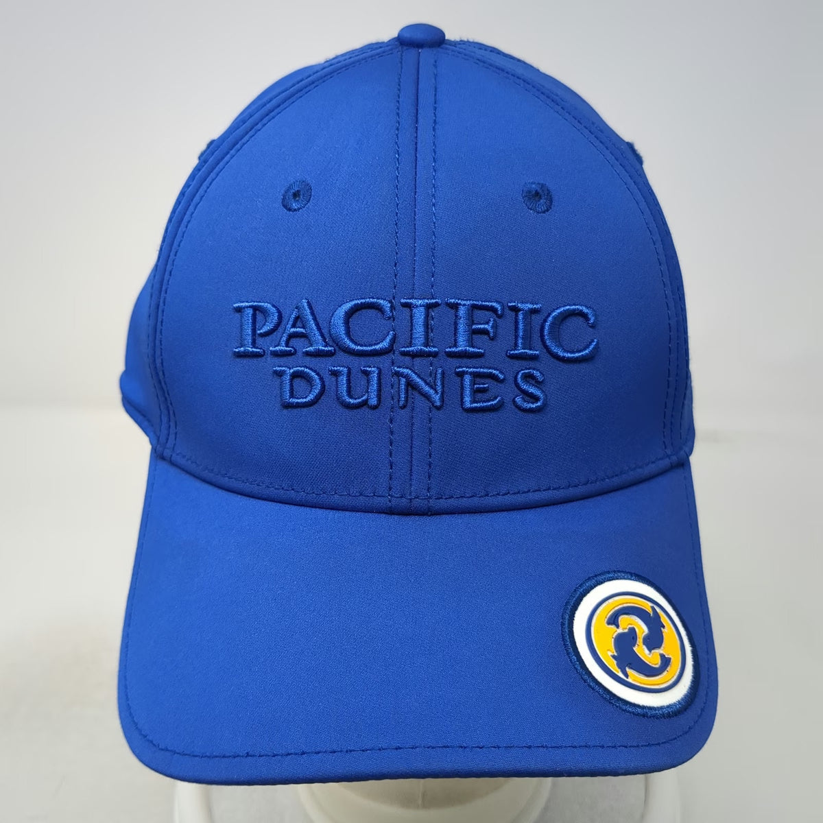Imperial Pacific Dunes Baseball Cap Blue One Size Fitted Performance Stretch Hat