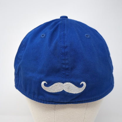 TDIndustries Logo Fitted Hat Blue XL Embroidered Mustache New Era