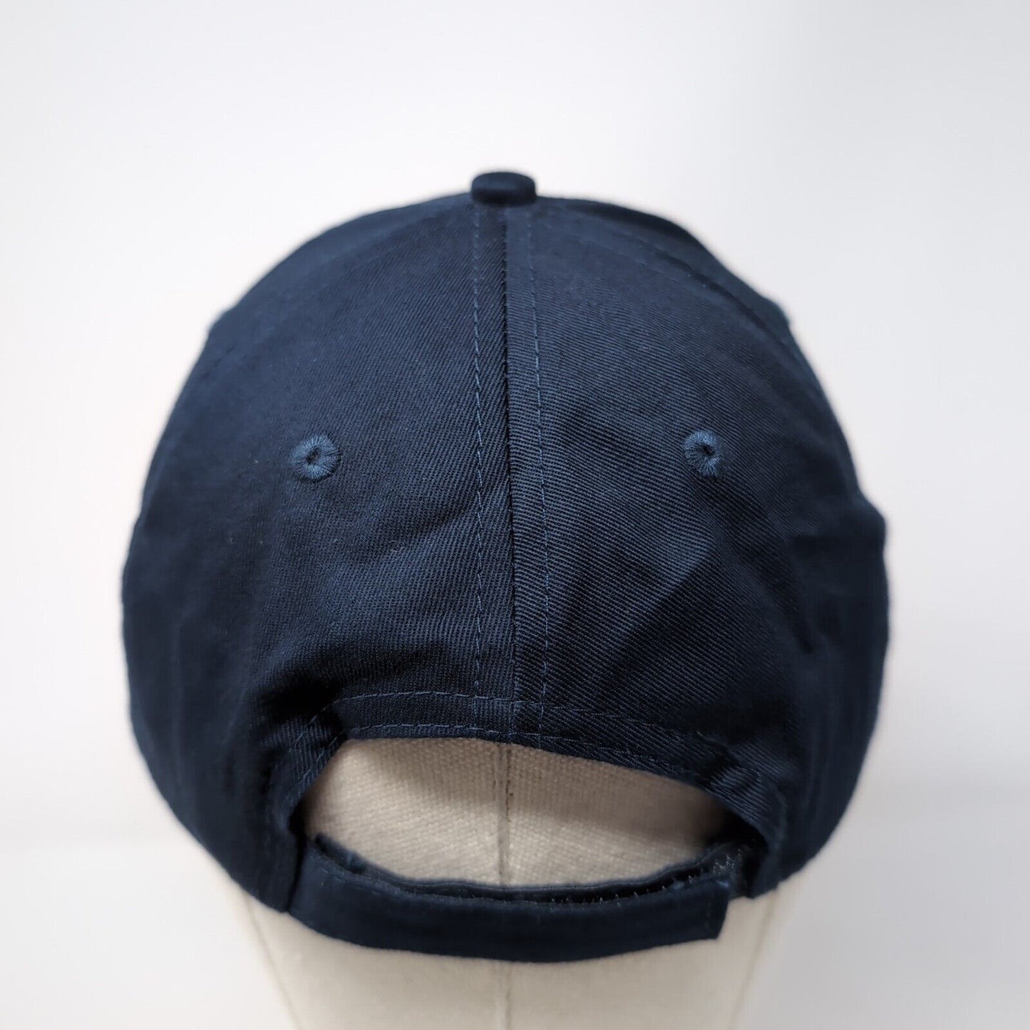 Dole Strapback Hat Blue One Size Adjustable Embroidered 6 Panel Port & Company