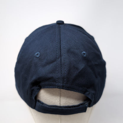 Dole Strapback Hat Blue One Size Adjustable Embroidered 6 Panel Port & Company