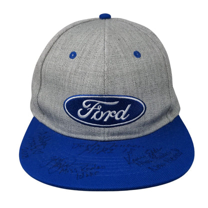 Ford Snapback Hat Multicolor OSFA Adjustable Embroidered Vented Holes 6 Panel