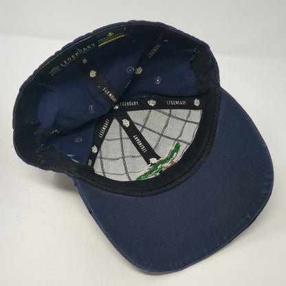 Green Tree G.C. 50th Fitted Hat Blue One Size Embroidered Legendary