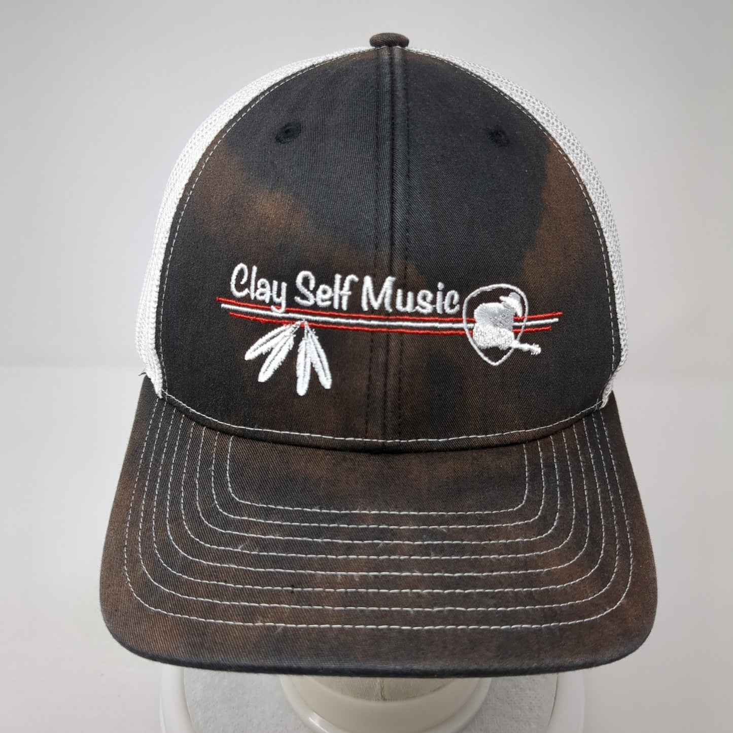 Clay Self Music Snapback Mesh Back Trucker Hat Multicolor Richardson 112