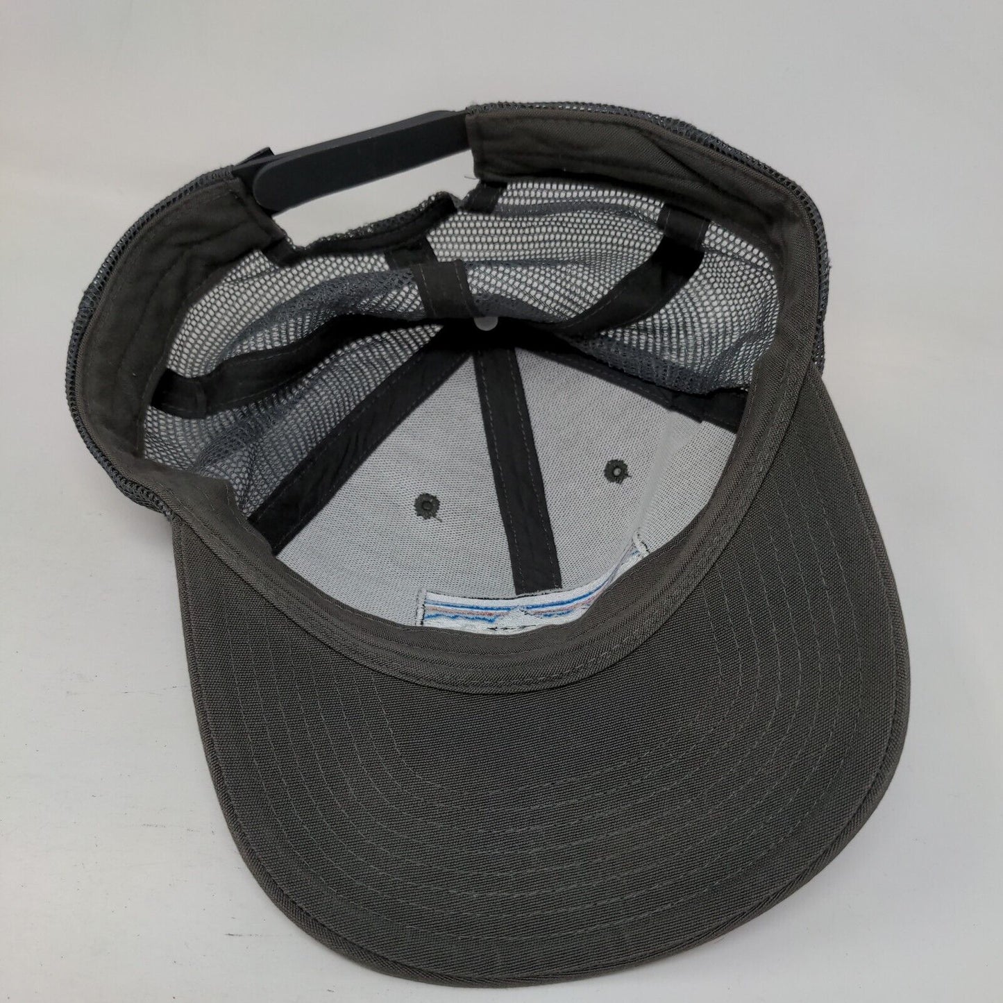 Patagonia Snapback Mesh Back Trucker Hat Gray One Size Embroidered