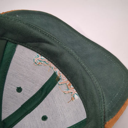 Swagelok Snapback Green Hat One Size Suede Brim Embroidered USA Made Industrial