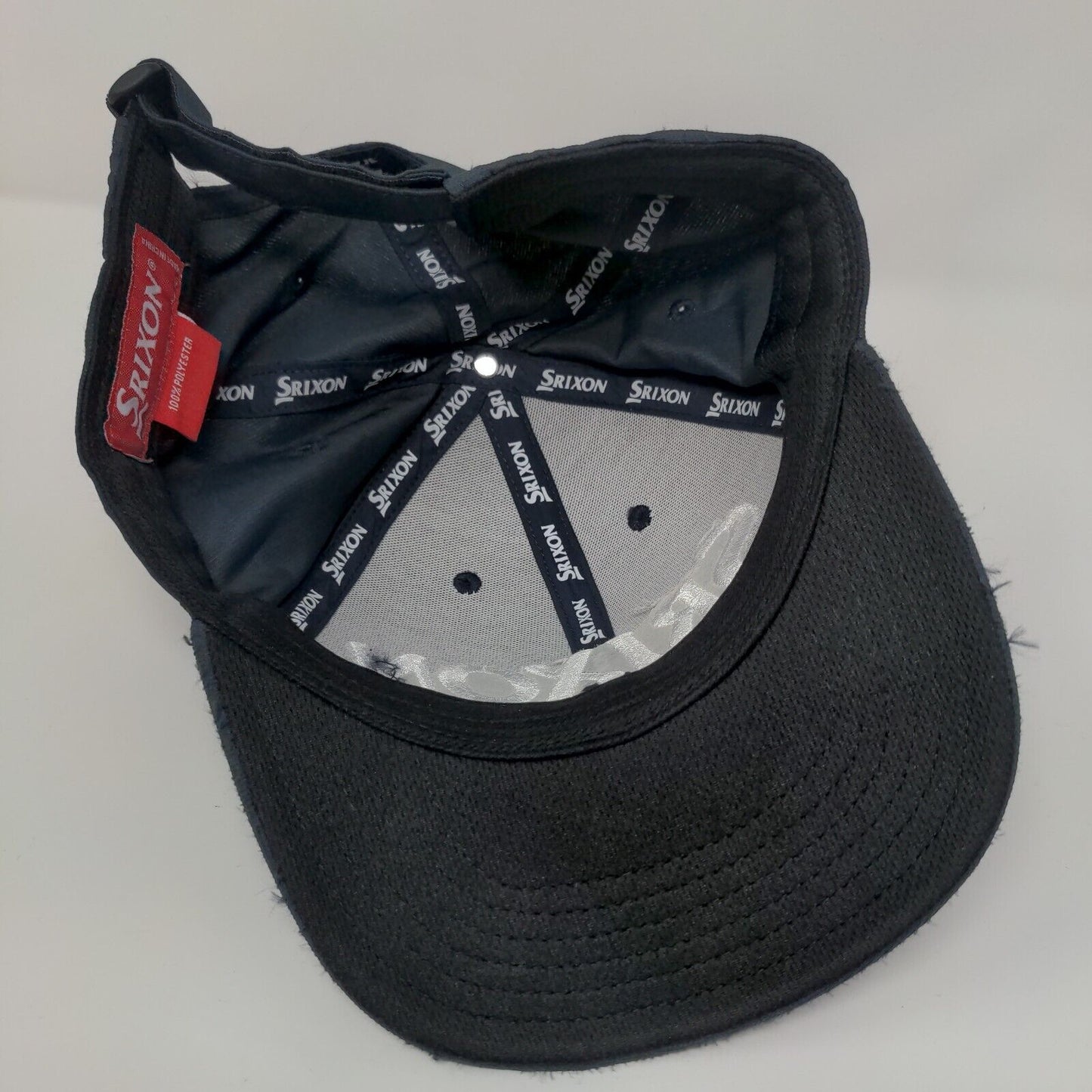 Srixon Strapback Hat Blue OSFA Adjustable Embroidered 6 Panel Polyester