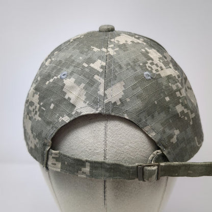 SNCO Baseball Cap Gray Green Beige One Size Arizona Digital Camo Embroidered Hat