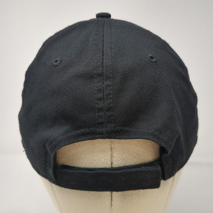 New Era Baseball Cap Black One Size EMFACE Embroidered 9FORTY Strapback Hat