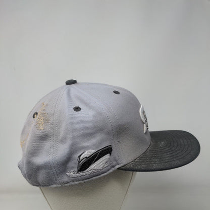 Truck Snapback Hat Gray One Size Embroidered 6 Panel Reloaded Merch