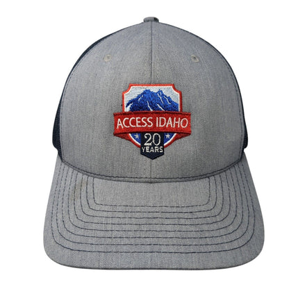 Access Idaho 20 Years Snapback Trucker Hat Multi One Size Mesh Back