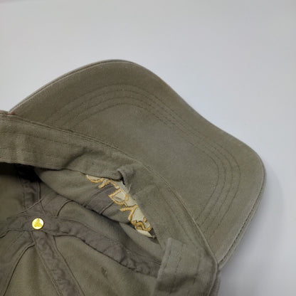 Goldy's Breakfast Bistro Slideback Hat Tan OSFA Solid Embroidered Otto
