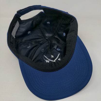 PEW Legacy Golf Club Strapback Hat Blue One Size Cool Fit Adjustable
