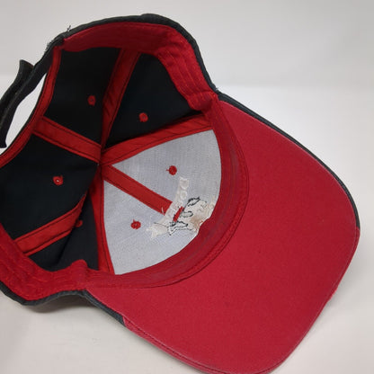 Double K Testing Strapback Hat Black One Size Adjustable Embroidered 6 Panel