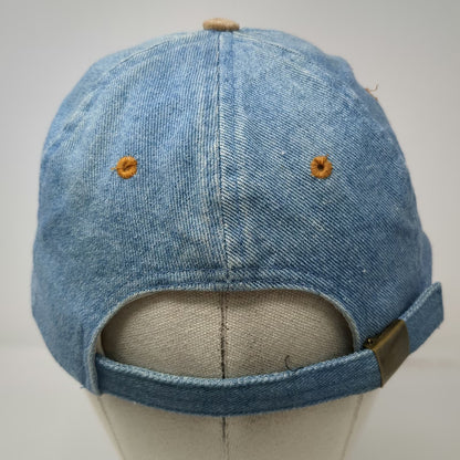 Mountain States Specialties Colorado Hat Baseball Cap Blue Beige One Size Denim