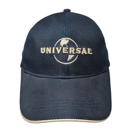Universal Studios Strapback Hat Blue One Size Adjustable Embroidered Polyester