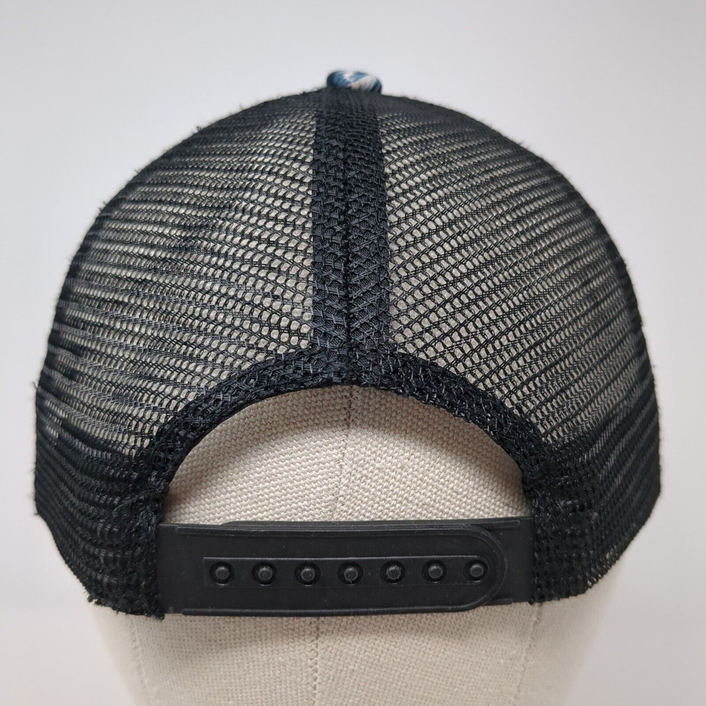 Dio Vallarta Mex Snapback Trucker Hat Multicolor OS Adjustable Mesh Back Floral