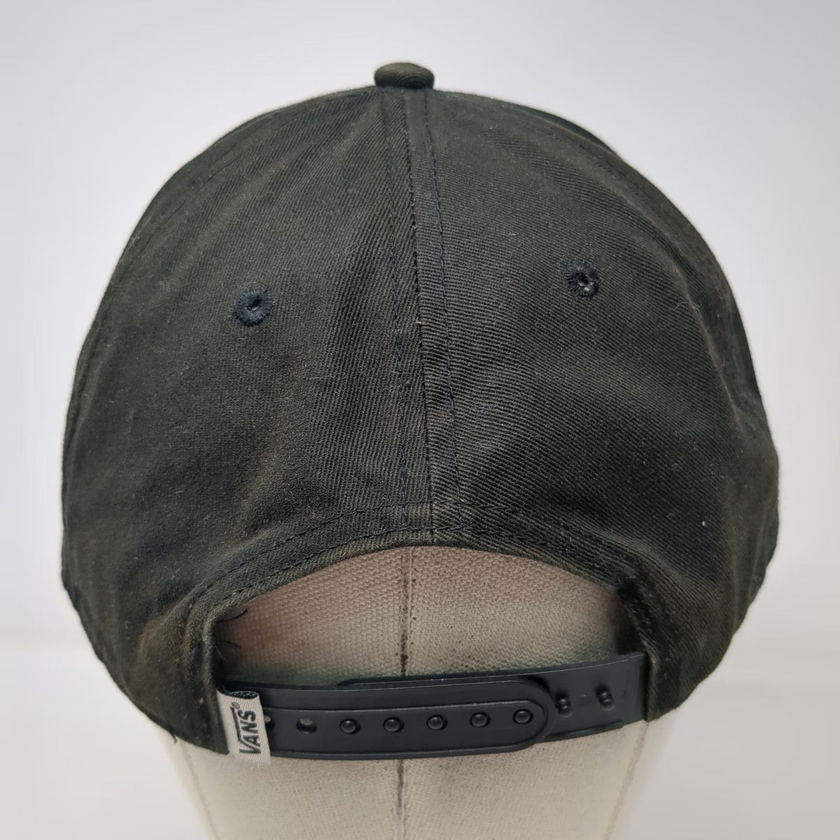 Vans Snapback Black One Size Fresh Daily Patch Green Underbrim Baseball Hat