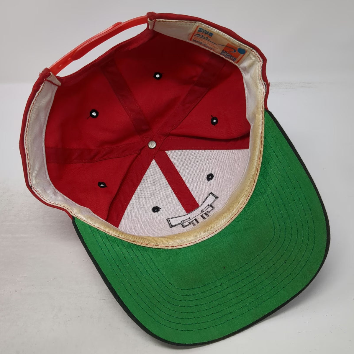 Sports Specialties Texas Tech Red Raiders NCAA Snapback Red Black Hat OS Vintage