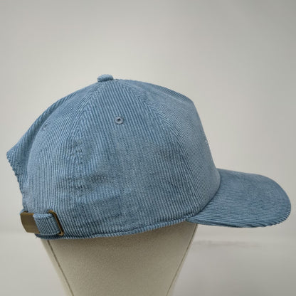 Poncho Outdoors Trucker Blue One Size Corduroy Tarpon Fish Hat Adjustable