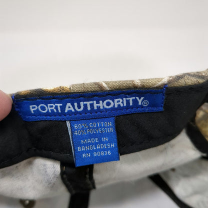 Port Authority Baseball Cap Green Camo One Size Jet Boat Races Salmon River Hat
