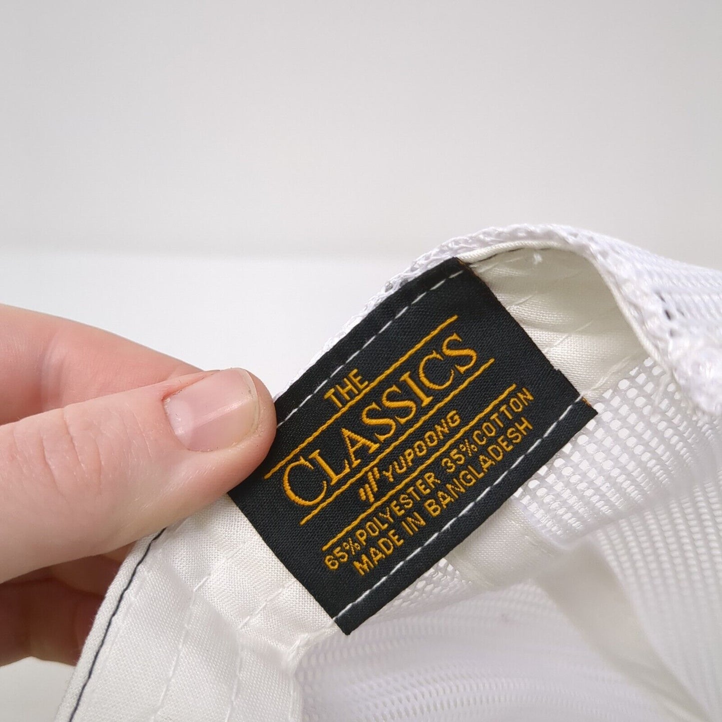 Trufast Snapback Trucker Hat Gray OS Adjustable Embroidered Mesh Back Yupoong