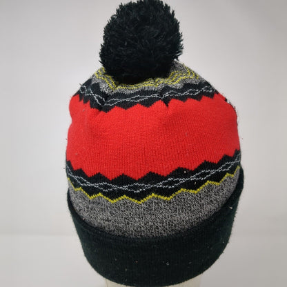 Gryffindor Knit Pom Pom Beanie Hat Multicolor 4-16 Stretch Harry Potter
