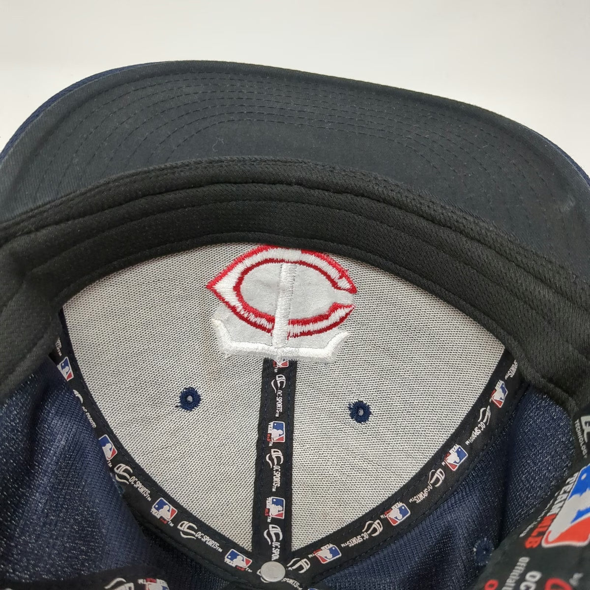 Minnesota Twins MLB OC Sports Baseball Cap Blue One Size TC Logo Strapback Hat