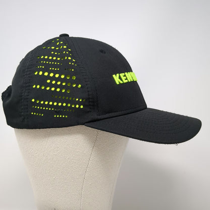 BDA Kenworth Snapback Hat Black One Size Green Perforated Mesh Truck Logo PACCAR