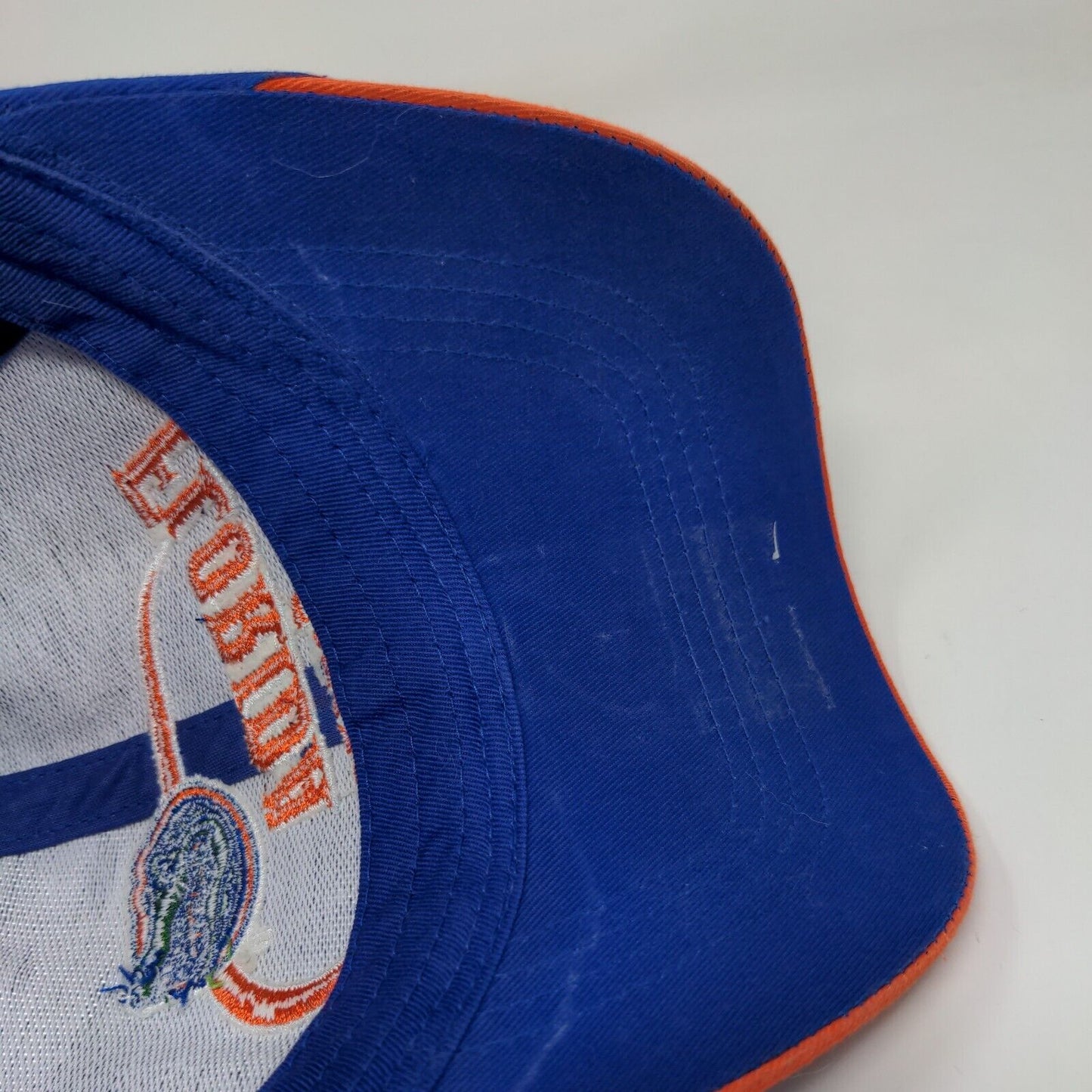 NCAA Men's Strapback Hat Blue OSFA Embroidered Florida Gators Logo 100% Cotton