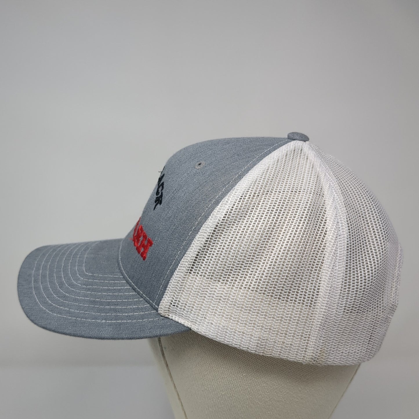 Wash Rack Car Wash Snapback Trucker Hat Gray One Size Mesh Back Outdoor