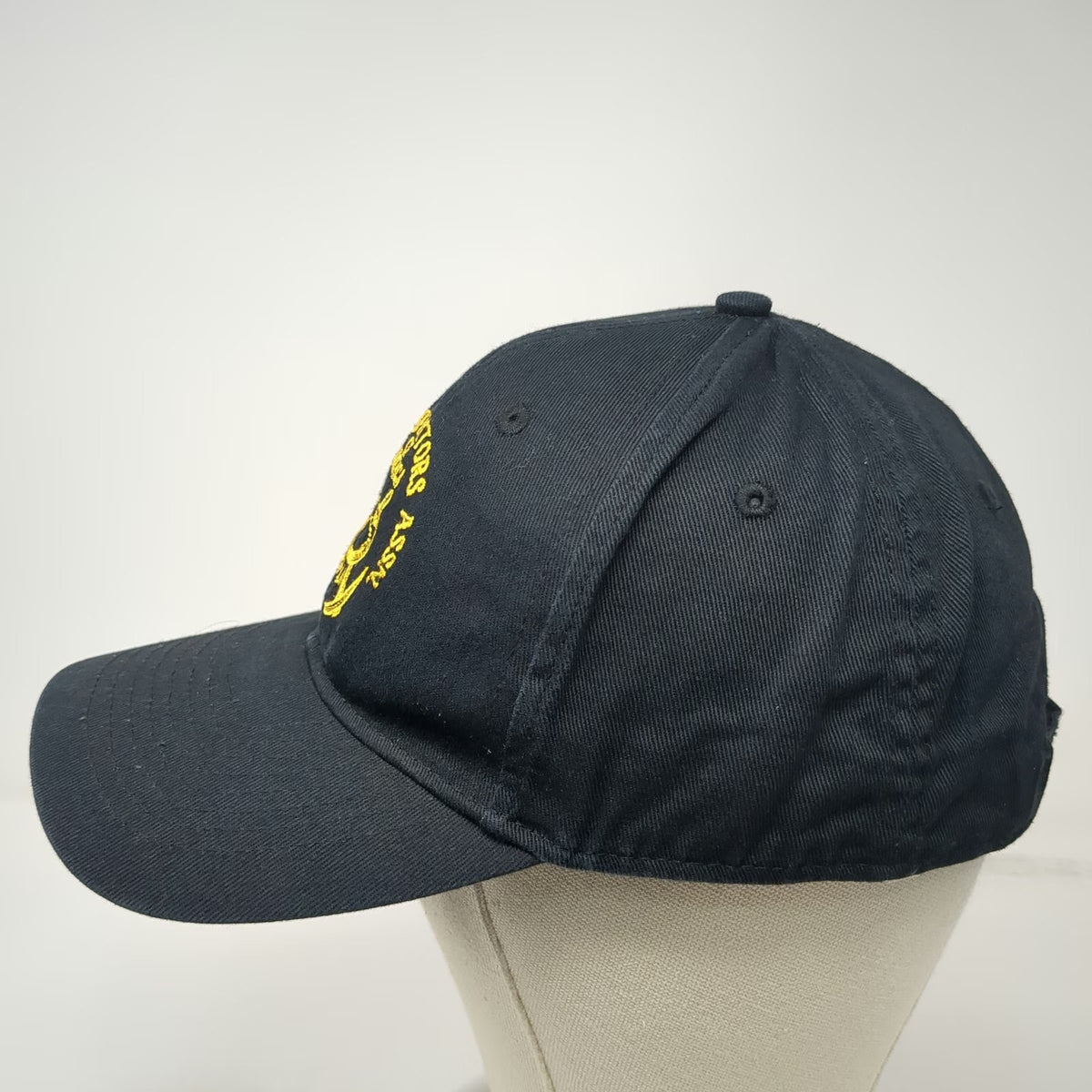 Gold Prospectors of America Assn GPAA Baseball Cap Black One Size Strapback Hat