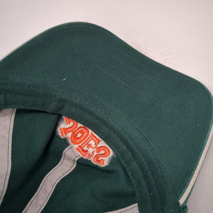 HYP Joes Crab Shack Baseball Cap Green One Size Embroidered Slideback Cotton Hat