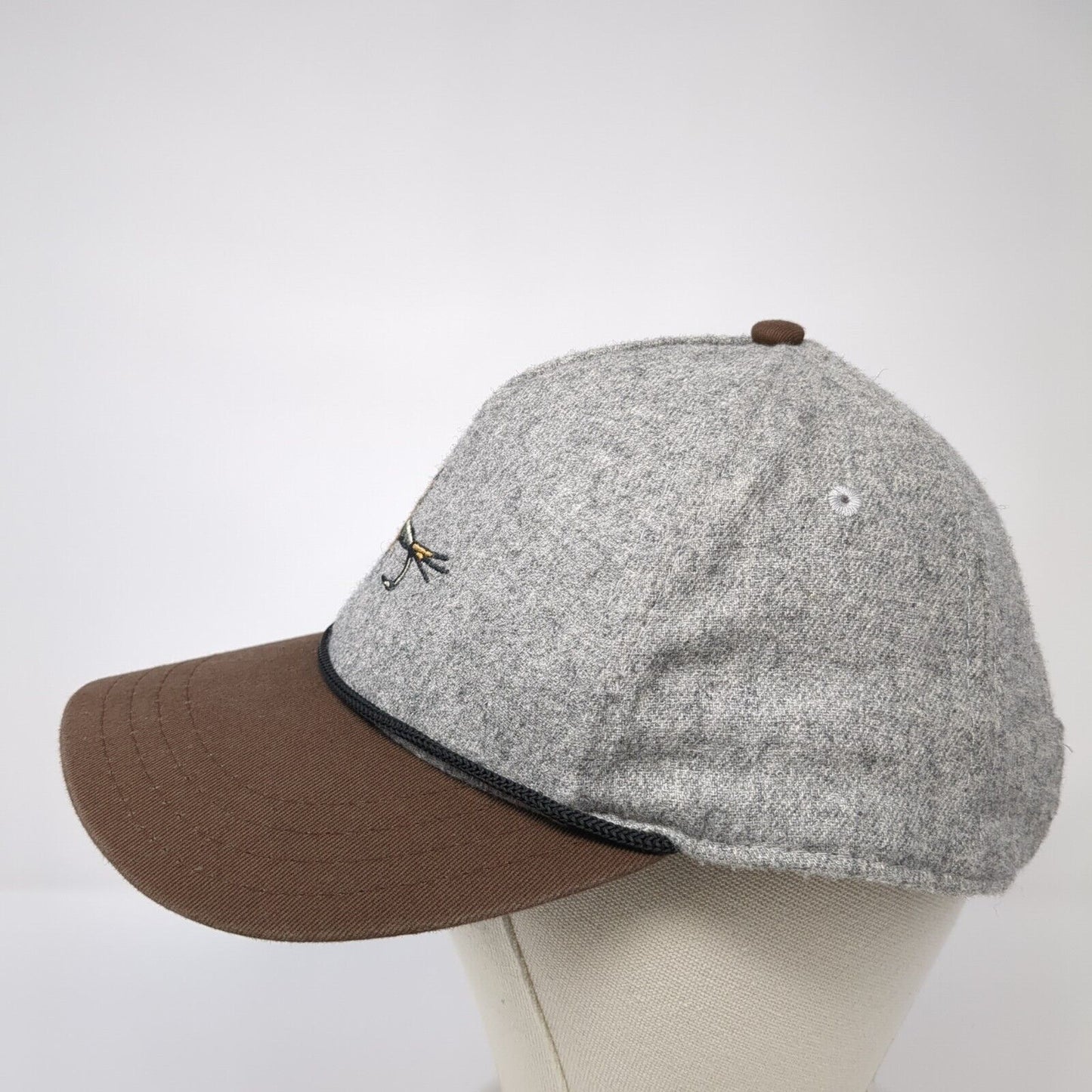 Dry Fly Snapback Hat Multicolor One Size Adjustable Embroidered Rope 6 Panel LRS