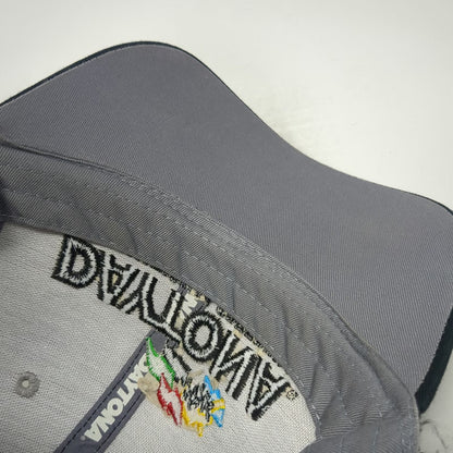 Drew Pearson Trucker Hat Gray Black One Size Daytona International Speedway Mesh