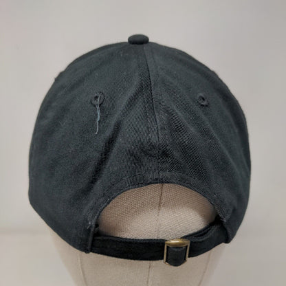 Victoria Sport Slideback Hat Black One Size Adjustable Embroidered 6 Panel