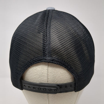 Jae Foundation Snapback Trucker Hat Gray OS Adjustable 110 Flexfit Mesh Back