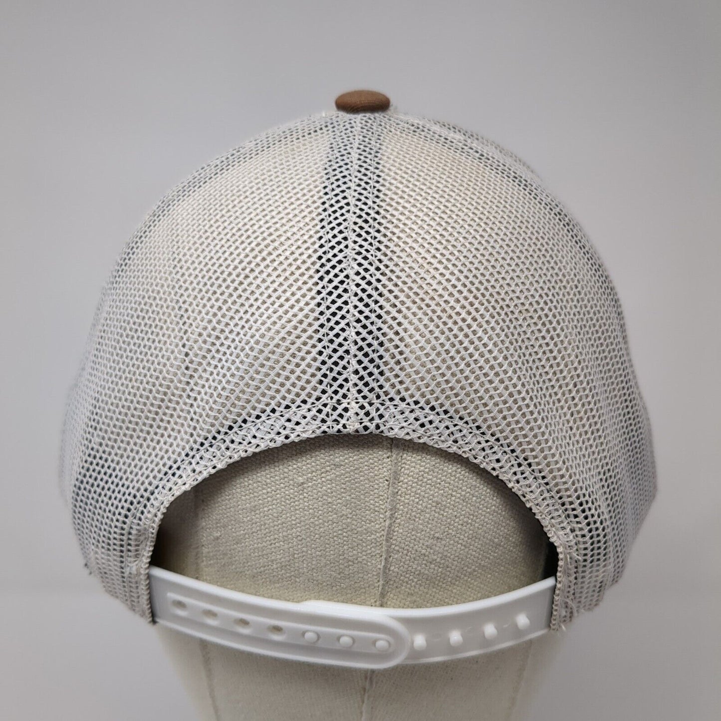 Scheels Bigfoot Sasquatch Snapback Trucker Hat Brown One Size Mesh Back