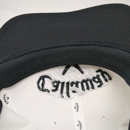 Callaway Baseball Cap White One Size Odyssey Logo Strapback Golf Hat Black Red