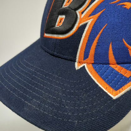 Boise State Broncos NCAA Zephyr Blue S Cap Fitted 3D Embroidery Stretch Fit Hat