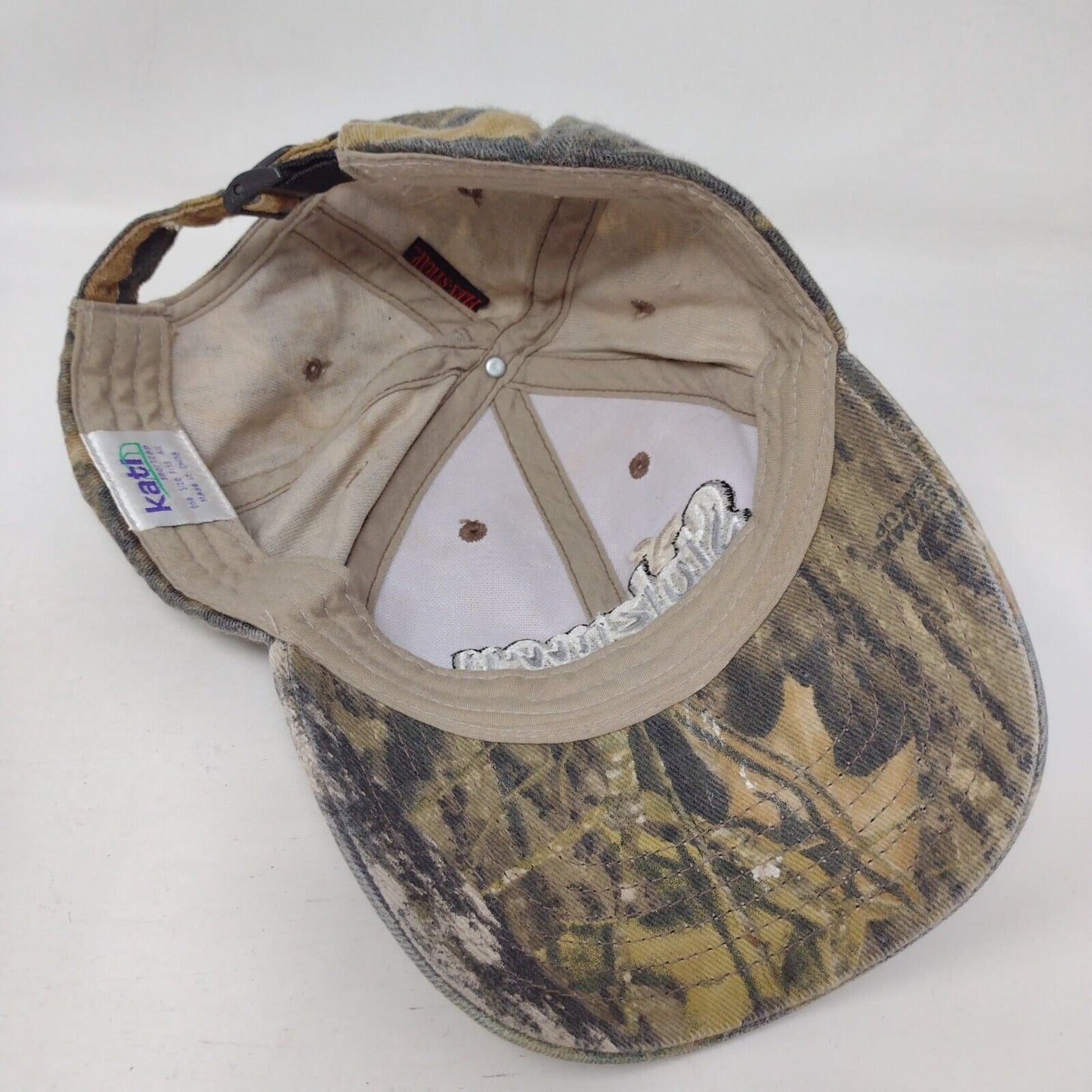 Stolzman Trucking Slideback Hat Camouflage OSFA Adjustable Embroidered Katl