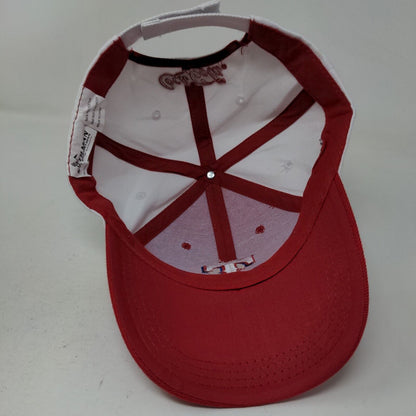 Coca Cola Mens Strapback Hat Multicolor Size OSFM Texas Rangers Embroidered Logo