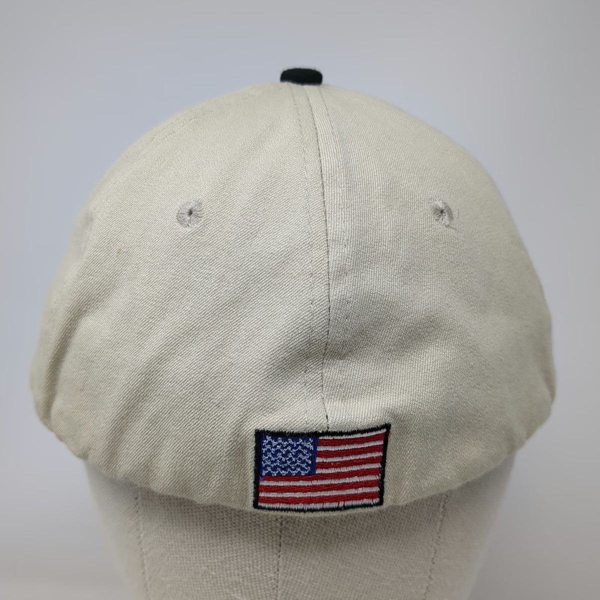 Logo World Trus Joist Beige Black One Size Baseball Cap Hat Weyerhaeuser Flag