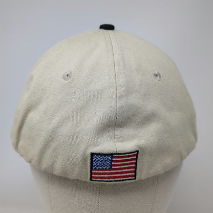 Logo World Trus Joist Beige Black One Size Baseball Cap Hat Weyerhaeuser Flag
