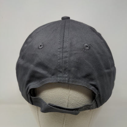 Florida Health Strapback Hat Gray One Size Adjustable Embroidered Port & Company