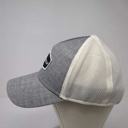 Topgolf Patch Snapback Trucker Hat Gray One Size Mesh Back Callaway