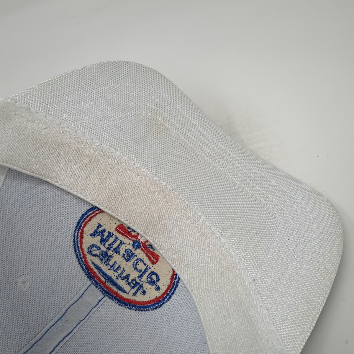 Ahead Baseball Cap Blue One Size Carnival Miracle Logo Mesh Back Adjustable Hat