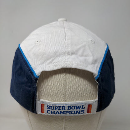 NFL Men's Strapback Hat Multicolor Size OSFA Embroidered Indianapolis Colts Logo