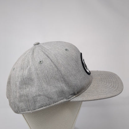 VANS Off The Wall Since 1966 Snapback Hat Gray One Size Adjustable Embroidered