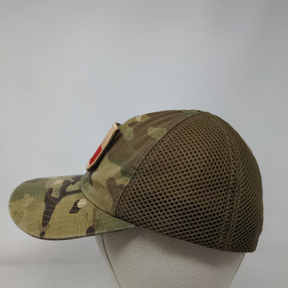 Texas Flag Strapback Trucker Hat Camouflage OS Embroidered Patriotic Nine Line