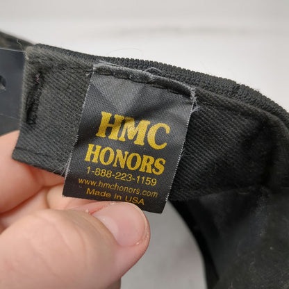 HMC Honors 5 Panel Black Hat One Size Vietnam Frequent Flyer Helicopter Huey USA